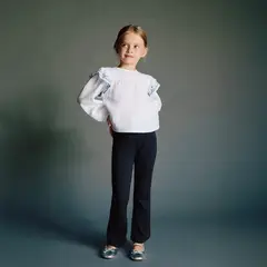 MANGO KIDS - Blusa Niña Algodón