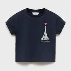 MANGO KIDS - Polo Niña Manga Corta Algodón