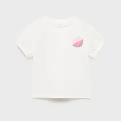 MANGO KIDS - Polo Bebé Niña Manga Corta Algodón