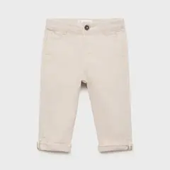 MANGO KIDS - Pantalón Bebé Niño Algodón