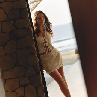 SYBILLA - Falda Corta Mujer x Half Naked