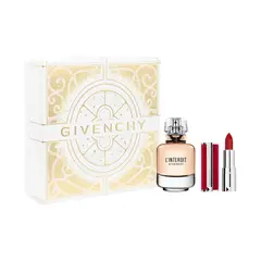 GIVENCHY - Set L'interdit Eau De Parfum 80 Ml + Labial Le Rouge Deep Velvet N37