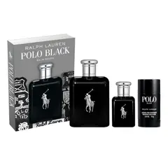 RALPH LAUREN - Estuche Polo Black Edt 125 Ml+v40+deo