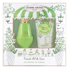 JEANNE ARTHES - Estuche French Way Of Life Macaron Amande Edp 100 Ml + Loción Corporal 150 Ml