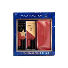 MAX FACTOR - Pack Labial Lipfinity Starstruck + Spicy + Neceser