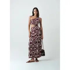 NAF NAF - Vestido Largo Mujer