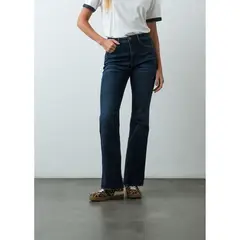 NAF NAF - Jean Flare Tiro Alto Mujer