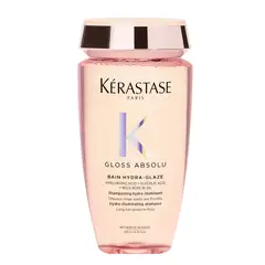 KERASTASE - Shampoo Anti Frizz Gloss Absolu Bain Hydra-Glaze, Hidratante, 250 ml