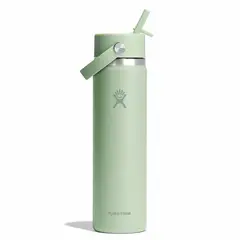 HYDROFLASK - Botella 24 Oz Wide Flex Straw Cap Aloe