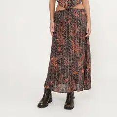 DENIMLAB - Falda Larga Mujer