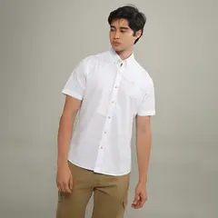 HUNTINGTON - Camisa Algodón Regular Fit Manga Larga Hombre