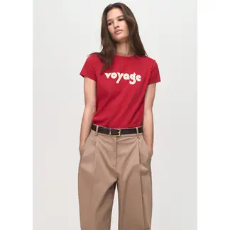 MANGO - Polo Manga Corta 100% Algodón Mujer