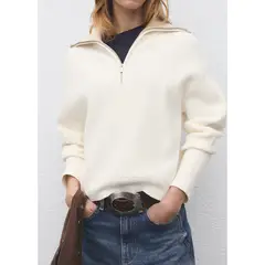 MANGO - Chompa Manga Larga Mujer