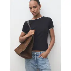 MANGO - Polo Manga Corta Mujer