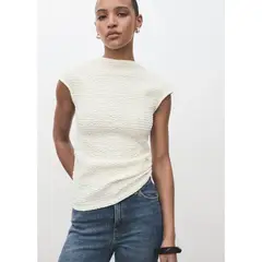 MANGO - Top Sin Mangas Mujer