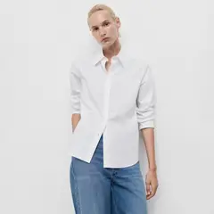 MANGO - Blusa Manga Larga Mujer