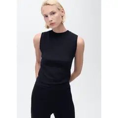 MANGO - Top Sin Mangas Mujer