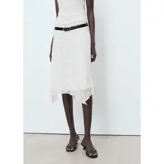 MANGO - Falda Midi Mujer