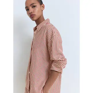 MANGO - Blusa Manga Larga Mujer