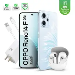 OPPO - Celular Reno14F 12GB 512GB + Audífonos HD10 Truewireless