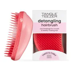 TANGLE TEEZER - Cepillo Desenredante Thick & Curly Pink