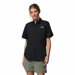 COLUMBIA - Blusa  Mujer Manga Corta Pfg Tamiami