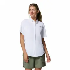 COLUMBIA - Blusa  Mujer Manga Corta Pfg Tamiami
