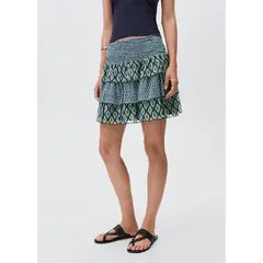 MANGO TEEN - Falda Corta Mujer