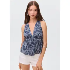 MANGO TEEN - Top Sin Mangas Mujer