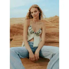 MANGO TEEN - Top Sin Mangas Mujer