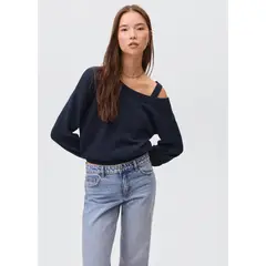 MANGO TEEN - Chompa Asimétrica Mujer