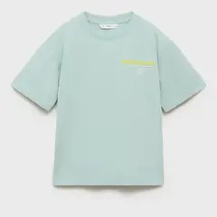 MANGO KIDS - Polo Niño Manga Corta Algodón