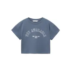 MANGO KIDS - Polo Niña Manga Corta Algodón