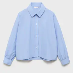 MANGO KIDS - Blusa Niña Manga Larga Algodón