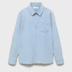 MANGO KIDS - Camisa Niño Algodón