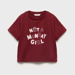 MANGO KIDS - Polo Niña Manga Corta Algodón