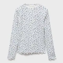 MANGO KIDS - Polo Niña Manga Larga Algodón