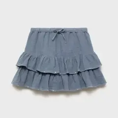 MANGO KIDS - Falda Niña Algodón