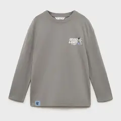 MANGO KIDS - Polo Niño Manga Larga Algodón