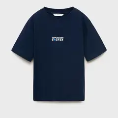 MANGO KIDS - Polo Niño Manga Corta Algodón