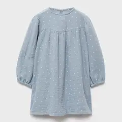 MANGO KIDS - Vestido Bebé Niña Algodón