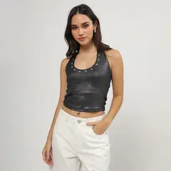 SYBILLA - Top Sin Mangas Mujer