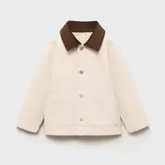 MANGO KIDS - Casaca Bebé Niño Algodón