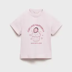 MANGO KIDS - Polo Bebé Niña Manga Corta Algodón