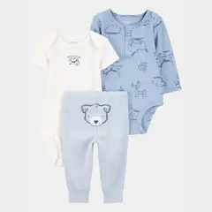 CARTER'S - Conjunto Bebé Niño 3 Piezas Algodón Carters