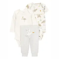 CARTER'S - Conjunto Bebé Niño Niña 3 Piezas Algodón Carters