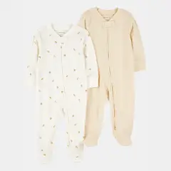 CARTER'S - Pijama Pack X2 Bebé Unisex Algodón Carters