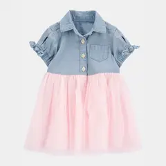 OSHKOSH - Vestido Bebé Niña Algodón