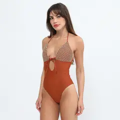 FIJI - Ropa de Baño Entera Macrame Swim