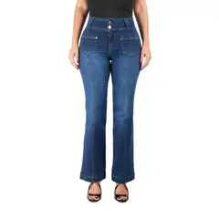 VRP BY VIVIANA RIVAS PLATA - Jean Flare Tiro Alto Mujer
